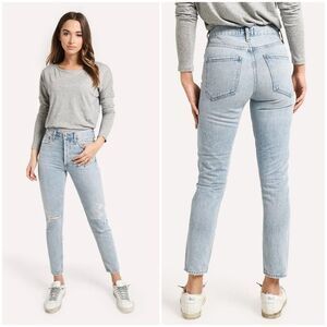 NEW AGOLDE Jamie High Rise Classic Jeans in Shakedown Size 28